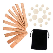 Clarinet Cork Pads SelfAdhesive Replacement Kit for Woodwind Instruments Quick Durable Seal