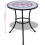 Berkfield Bistro Table Blue and White 60 cm Mosaic 5