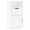 Berkfield Side Cabinet with Drawer ODDA White 40x24x79 cm Solid Wood Pine 2