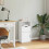 Berkfield Side Cabinet with Drawer ODDA White 40x24x79 cm Solid Wood Pine 4