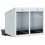 Berkfield Chicken Nesting Box 2 Compartments Wall-Mounted Galvanised Steel 7