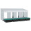 Berkfield Chicken Nesting Box 4 Compartments Wall-Mounted Galvanised Steel 2