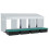 Berkfield Chicken Nesting Box 4 Compartments Wall-Mounted Galvanised Steel 4