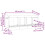 Berkfield Chicken Nesting Box 4 Compartments Wall-Mounted Galvanised Steel 9