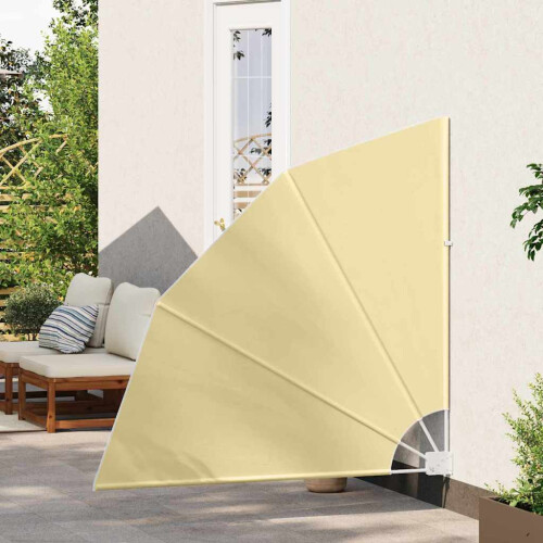 Berkfield Balcony Privacy Screen Sand 140 x 140 cm Polyester 2