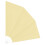 Berkfield Balcony Privacy Screen Sand 140 x 140 cm Polyester 5