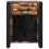 Berkfield Bedside Cabinet Multicolour 40x30x50 cm Solid Wood Reclaimed 4