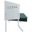 Berkfield Chicken Nesting Box 4 Compartments with Legs Galvanised Steel 6