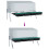 Berkfield Chicken Nesting Box 4 Compartments with Legs Galvanised Steel 8