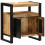 Berkfield Bathroom Cabinet Brown 55 x 35 x 60 cm Solid Mango Wood 3