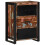 Berkfield Drawer Cabinet Multicolour 50x35x70 cm Solid Wood Reclaimed 4