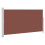 Patio Retractable Side Awning 160 x 300 cm Brown 2