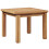 Berkfield Coffee Table Brown 45 x 45 x 36 cm Solid Teak Wood 7