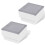 2 LED Inground Light 100 x 100 x 68 mm 2