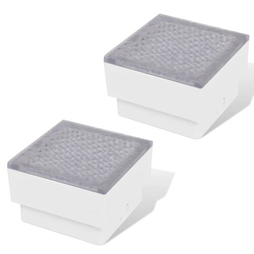 2 LED Inground Light 100 x 100 x 68 mm 1