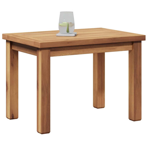 Berkfield Coffee Table Brown 50 x 35 x 36 cm Solid Teak Wood 2