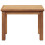 Berkfield Coffee Table Brown 50 x 35 x 36 cm Solid Teak Wood 5