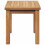 Berkfield Coffee Table Brown 50 x 35 x 36 cm Solid Teak Wood 6