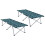 Berkfield Folding Camping Bed Folding 2 pcs Forest 194 x 62.5 x 42.5 cm 2