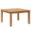 Berkfield Coffee Table Brown 60 x 60 x 36 cm Solid Teak Wood 2