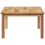 Berkfield Coffee Table Brown 60 x 60 x 36 cm Solid Teak Wood 6
