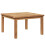 Berkfield Coffee Table Brown 60 x 60 x 36 cm Solid Teak Wood 7
