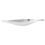 Berkfield Fruit Basket Silver 60 x 15 x 8 cm Aluminium 4