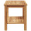Berkfield Coffee Table with Storage Brown 70 x 40 x 45 cm Solid Teak Wood 6