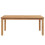 Berkfield Coffee Table Brown 110 x 55 x 45 cm Solid Teak Wood 5