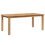 Berkfield Coffee Table Brown 110 x 55 x 45 cm Solid Teak Wood 7
