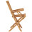 Berkfield Folding Garden Chairs 2 pcs Solid Teak Wood 6