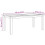 Berkfield Coffee Table Brown 110 x 55 x 45 cm Solid Teak Wood 10