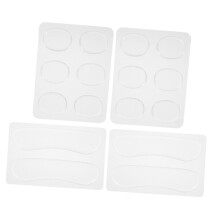 16Pcs Silicone Drum Dampening Gel Pads Mute Pads Set for Cymbals and Drums Reusable Washable Transparent