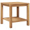 Berkfield Coffee Table with Storage Brown 45 x 45 x 45 cm Solid Teak Wood 2