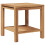 Berkfield Coffee Table with Storage Brown 45 x 45 x 45 cm Solid Teak Wood 7