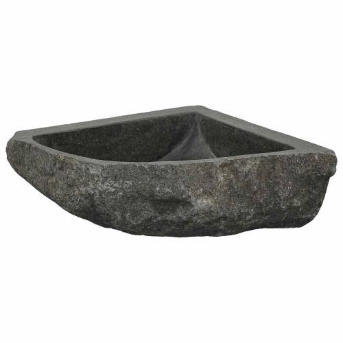 Berkfield Basin Grey (30-37) x (30-37) x 12 cm River stone 1