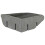 Berkfield Basin Grey (30-37) x (30-37) x 12 cm River stone 4