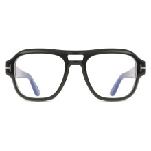 Tom Ford FT6085-B 001 Blue-Light Block Men New Eyeglasses