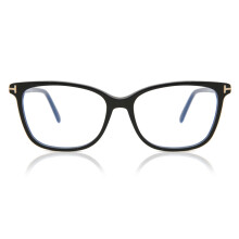Tom Ford FT5842-B 001 Blue-Light Block Women New Eyeglasses