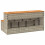 Berkfield Hot Tub Step Light Grey 100x50x50.5 cm Poly Rattan and Solid Acacia 6