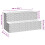 Berkfield Hot Tub Step Light Grey 100x50x50.5 cm Poly Rattan and Solid Acacia 9
