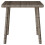 Berkfield Garden Coffee Table Rectangular Grey 40x40x37 cm Poly Rattan 5
