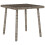 Berkfield Garden Coffee Table Rectangular Grey 40x40x37 cm Poly Rattan 6