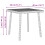 Berkfield Garden Coffee Table Rectangular Grey 40x40x37 cm Poly Rattan 8