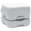 Berkfield Camping Toilet Set 2 pcs Grey and White 5