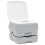 Berkfield Camping Toilet Set 2 pcs Grey and White 6