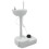 Berkfield Camping Toilet Set 2 pcs Grey and White 7