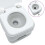 Berkfield Camping Toilet Set 2 pcs Grey and White 10