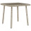 Berkfield Garden Coffee Table Rectangular Light Grey 40x40x37 cm Poly Rattan 6
