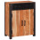 Berkfield Sideboard with Drawer Brown 55 x 30 x 75 cm Solid Acacia Wood 3